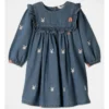 Chloe Bunny Embroidery Chambery Dress In Denim 1 Chloe Bunny Embroidery Chambery Dress In Denim -Jack & Milly 951076540 1 720x928