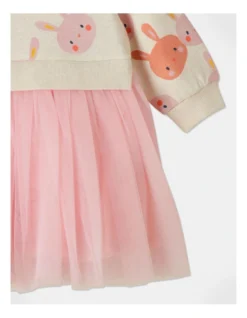 Lola Bunny Sweat Tutu Dress In Pink -Jack & Milly 951076630 3 720x928
