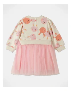 Lola Bunny Sweat Tutu Dress In Pink -Jack & Milly 951076630 4 720x928