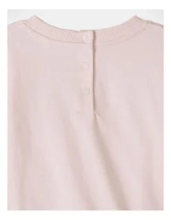 Poppy Boucle Bunny Sweat Top In Pink -Jack & Milly 951076720 4 720x928