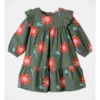 Gloria Floral Printed Cord Dress In Green -Jack & Milly 951076900 1 720x928