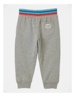 Otto Fleece Trackpant In Grey Marle -Jack & Milly 951077260 3 720x928