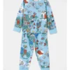 Finley Planet Earth Jersey PJ Set In Light Blue -Jack & Milly 951077620 1 720x928