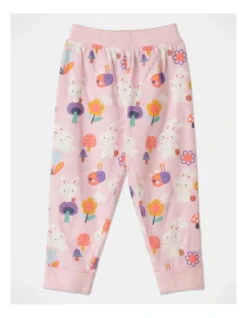 Finley Little Bunny Jersey PJ Set In Pink -Jack & Milly 951077710 4 720x928
