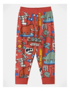 Finley Museum Day Jersey PJ Set In Red -Jack & Milly 951077800 4 720x928