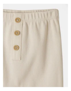 Remi Naturals Organic Rib Legging In Oatmeal -Jack & Milly 951085720 2 720x928