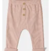 Remi Naturals Organic Rib Legging In Dusty Pink -Jack & Milly 951085810 1 720x928