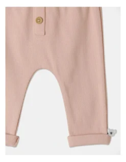 Remi Naturals Organic Rib Legging In Dusty Pink 8 Remi Naturals Organic Rib Legging In Dusty Pink -Jack & Milly 951085810 3 720x928