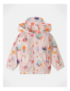 Comet Bunny Raincoat In Pink