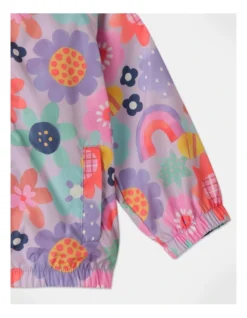 Comat Floral Raincoat In Lilac -Jack & Milly 951094990 3 720x928