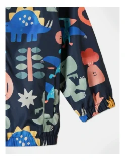 Comet Dino Raincoat In Navy -Jack & Milly 951095080 3 720x928