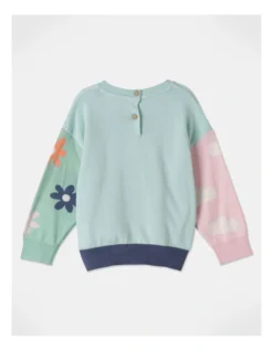 Daisy Bunny Intarsia Jumper In Assorted -Jack & Milly 951097960 4 720x928