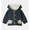 Sammy Turtle Pocket Quilted Jacket In Navy -Jack & Milly 951102730 1 720x928