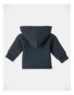 Sammy Turtle Pocket Quilted Jacket In Navy -Jack & Milly 951102730 4 720x928