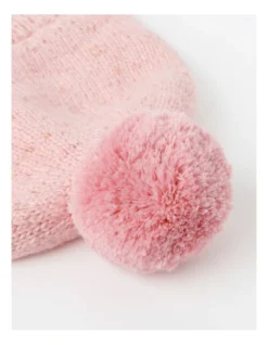 Sherpa Lined Beanie In Pink -Jack & Milly 956216980 3 720x928
