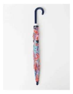 Floral Umbrella In Lilac