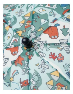 Planet Earth Umbrella In Light Blue -Jack & Milly 956571220 3 720x928