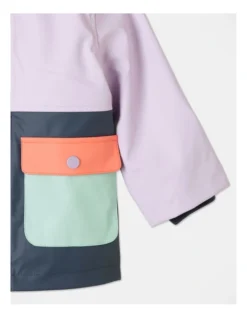 Stevie Spliced Hooded Jacket In Lilac -Jack & Milly 957066760 3 720x928