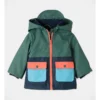 Stevie Spliced Hooded Jacket In Green -Jack & Milly 957067030 1 720x928