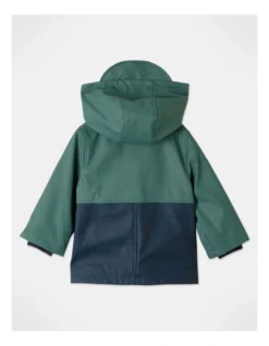 Stevie Spliced Hooded Jacket In Green -Jack & Milly 957067030 4 720x928