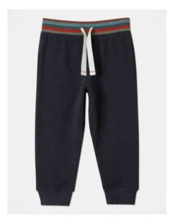 Otto Fleece Trackpant In Navy