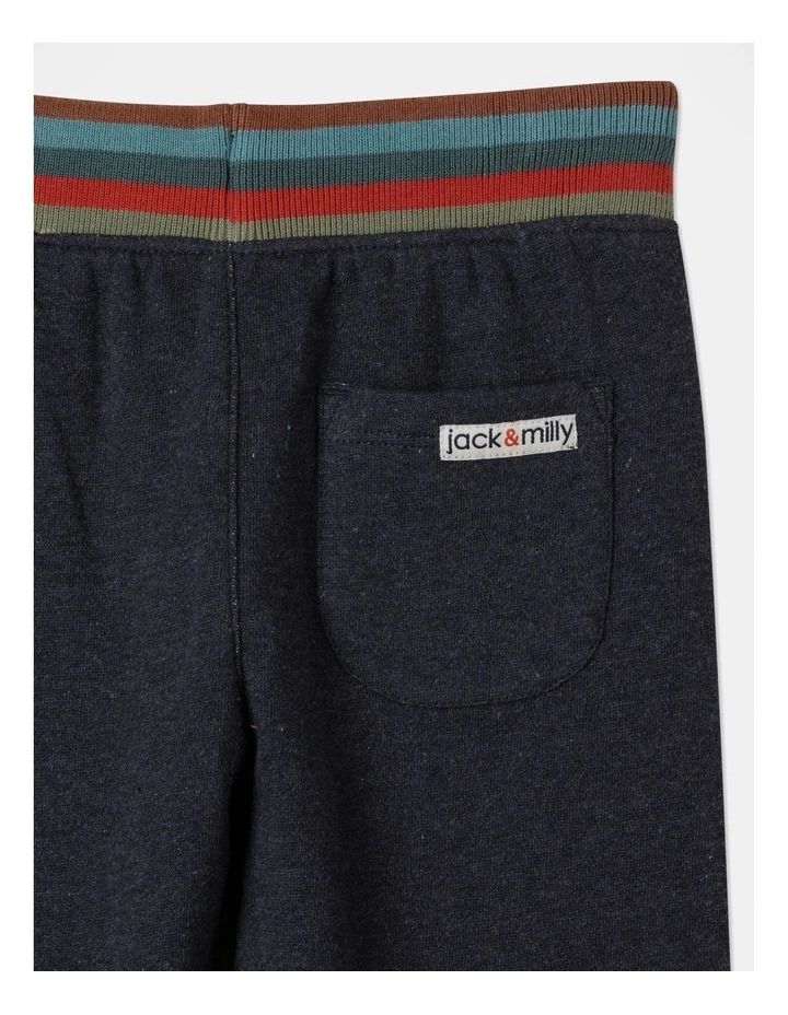 Otto Fleece Trackpant In Navy 6 Otto Fleece Trackpant In Navy - Image 4