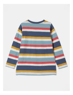 Rocket Stripe T-shirt In Assorted -Jack & Milly 957067750 3 720x928
