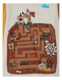 Rocket A-Maze-ing T-Shirt In Mustard -Jack & Milly 957067840 4 720x928