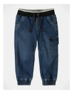 Bob Knit Denim Pant In Denim