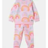 Ellis Rainbow Print Quilted PJ Set In Pink -Jack & Milly 957068650 1 720x928