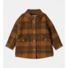 Mack Check Shacket In Brown -Jack & Milly 957068740 1 720x928