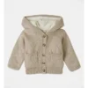 Dylan Hooded Sherpa Cardigan In Natural -Jack & Milly 957096100 1 720x928
