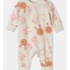 Charlie Bunny Fleece Coverall In Oat Marle -Jack & Milly 957096640 1 720x928