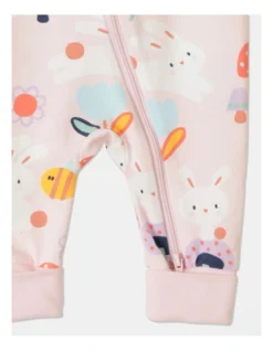 Arlo Bunny Coverall In Light Pink -Jack & Milly 957096820 3 720x928
