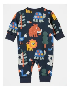 Charlie Fleece Coverall In Navy -Jack & Milly 957097090 4 720x928