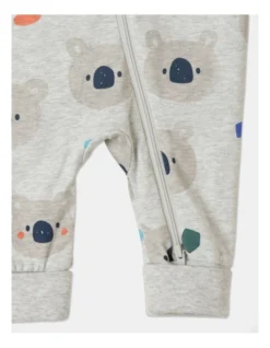 Arlo Coverall In Grey Marle -Jack & Milly 957097180 3 720x928