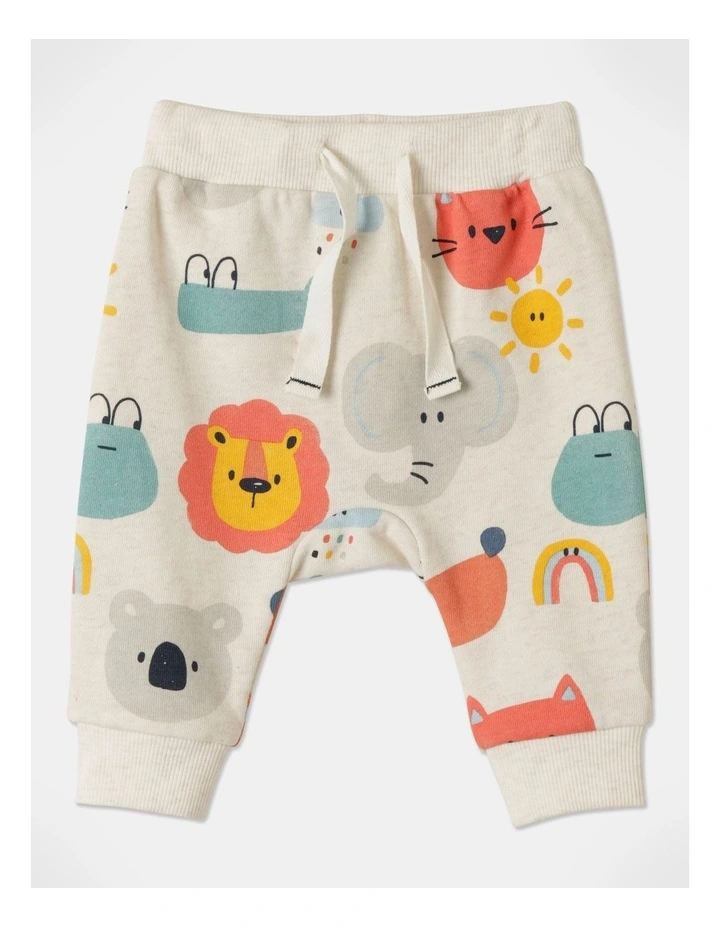 Spike Animal Tracksuit Set In Oatmeal 6 Spike Animal Tracksuit Set In Oatmeal - Image 4