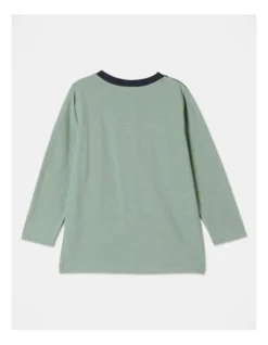 Rocket Swamp Party T-Shirt In Sage -Jack & Milly 963832330 3 720x928