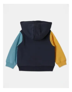 Isaac Animal Badge Sherpa Lined In Hoodie -Jack & Milly 963833320 3 720x928