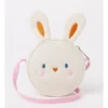 Bunny Cross Body Bag In Milk