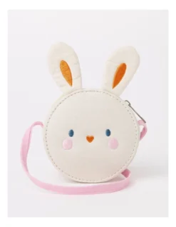 Bunny Cross Body Bag In Milk