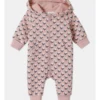 Lexi Ditzy Floral Quilted Hooded Coverall In Dusty Pink -Jack & Milly 965396170 1 1 720x928