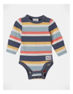 Henry Stripe Bodysuit In Assorted