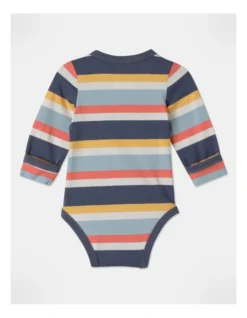 Henry Stripe Bodysuit In Assorted -Jack & Milly 965396440 4 1 720x928