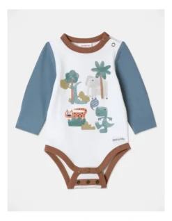 Henry Jungle Animals In Blue