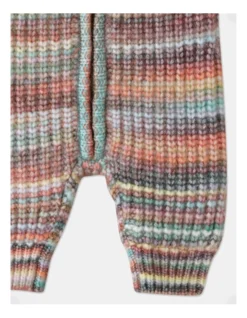 Knitted Space Dye Coverall In Brown -Jack & Milly 965398780 4 720x928