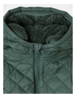 Kai Quilted Puffer Coverall In Green -Jack & Milly 968239990 2 720x928